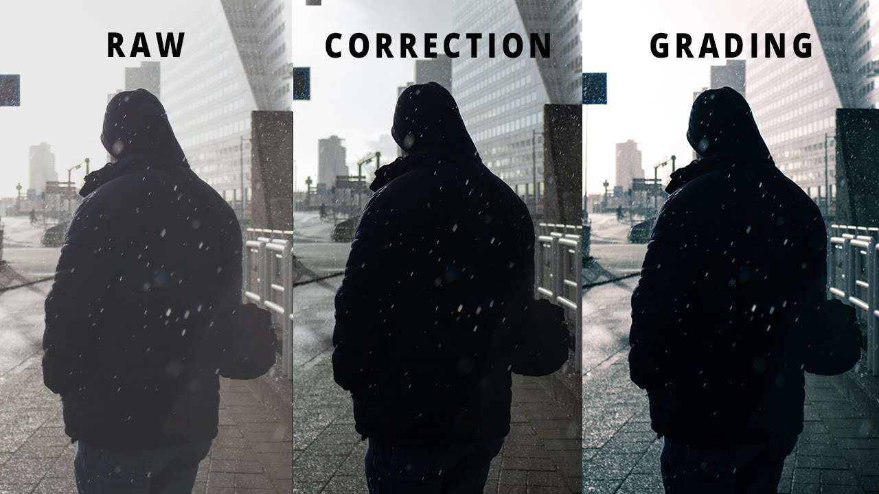 COLOR GRADING basics for BEGINNERS | color correction vs color grading