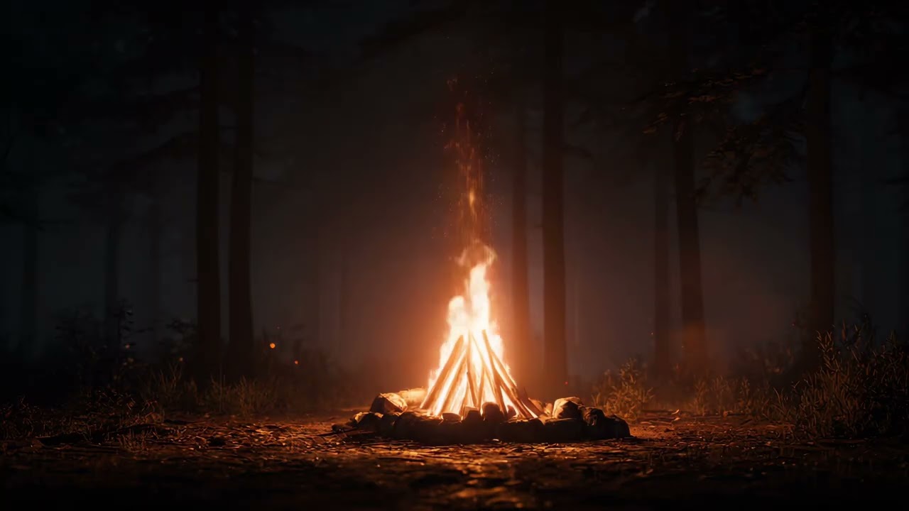 3 Hours of Cozy Fireplace 🔥 Relaxing Fire Sounds for Sleep & Stress Relief
