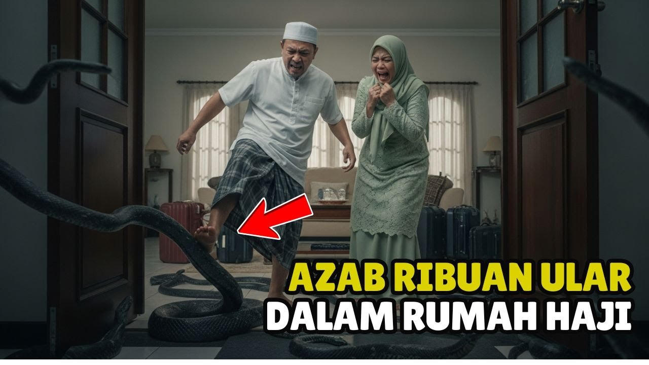 RUMAH PAK HAJI JADI SARANG ULAR RAKSASA! Apakah Ini AZAB?