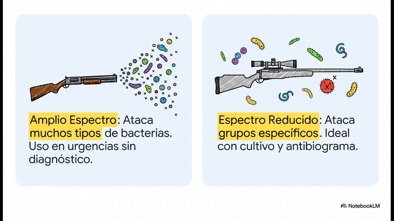 28. Generalidades de antibióticos