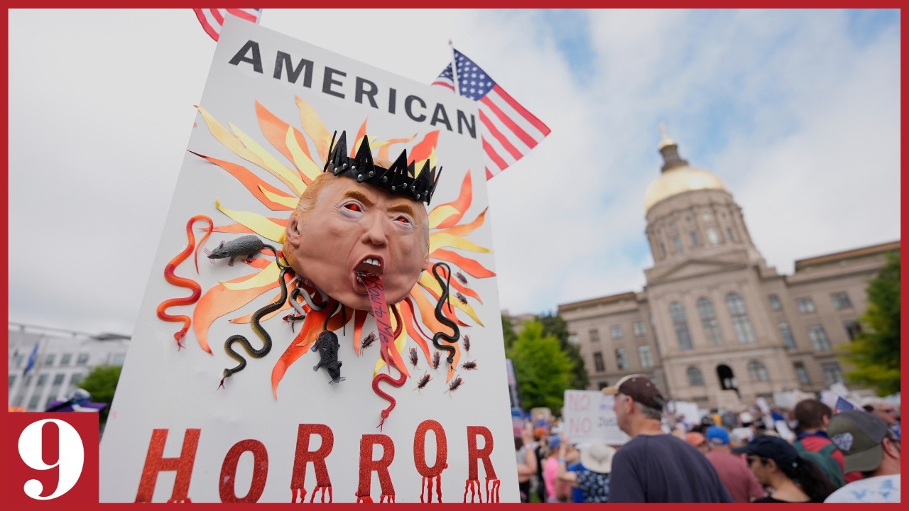 Anti-Trump 'No Kings' Protests Break Out Across America
