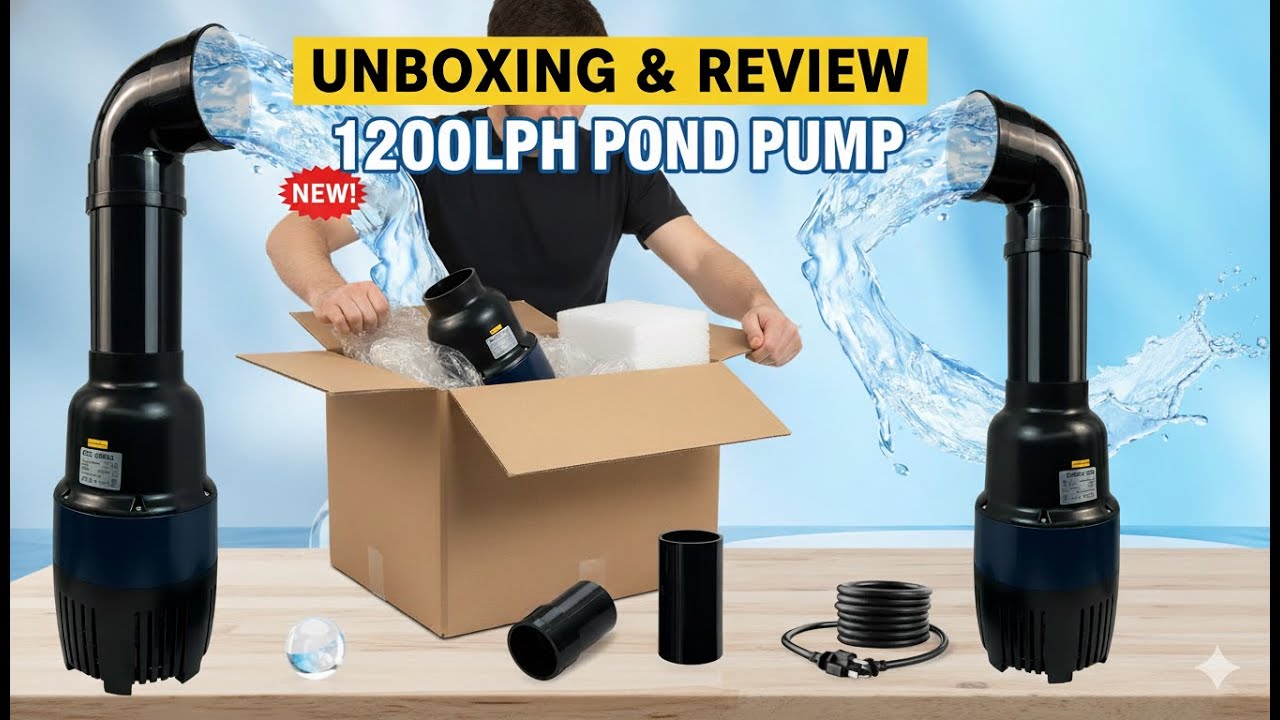 Review: Elelife High Flow Pond Water Pump
