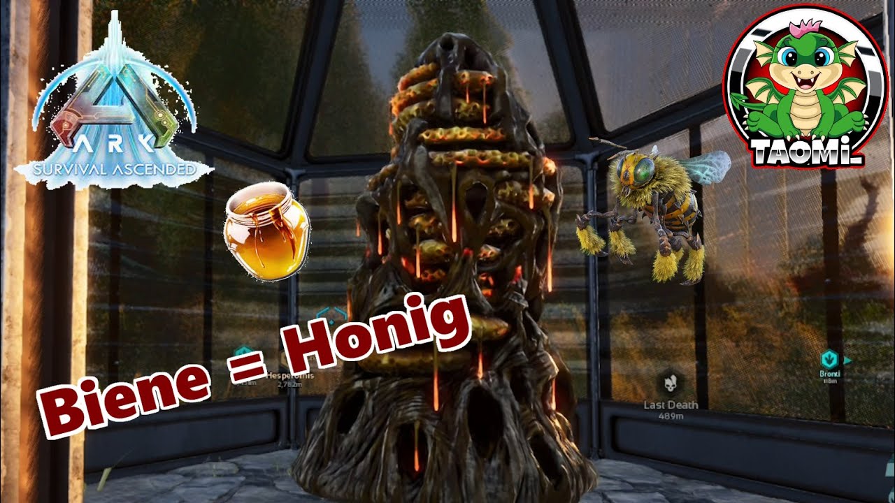 Ark Survival Ascended - Biene zähmen für viel Honig... lecker ;)