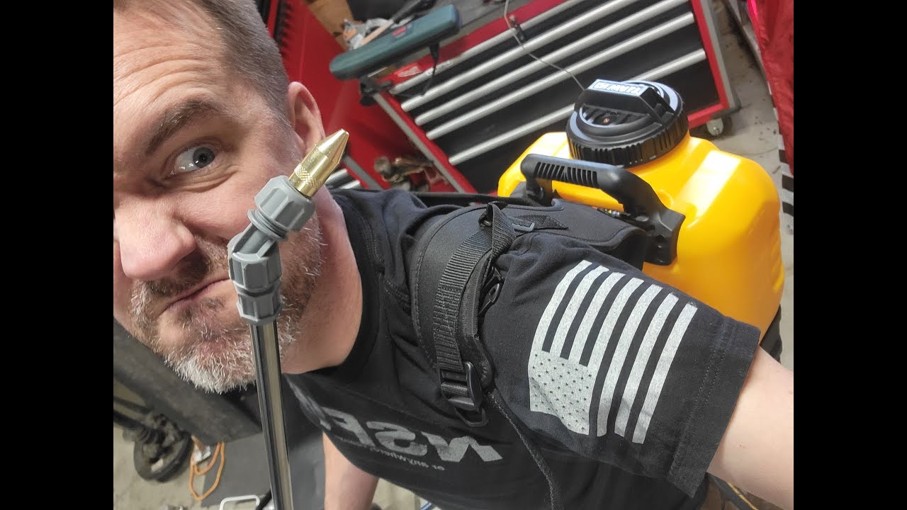 Dewalt backpack sprayer hums, but won't run ...? Easy fix!