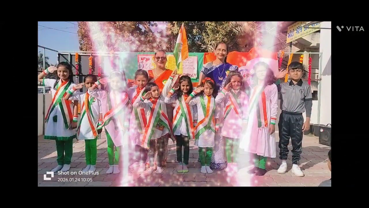 Glimpse of Republic Day Celebration Week@ Golden Step School, Mehsana