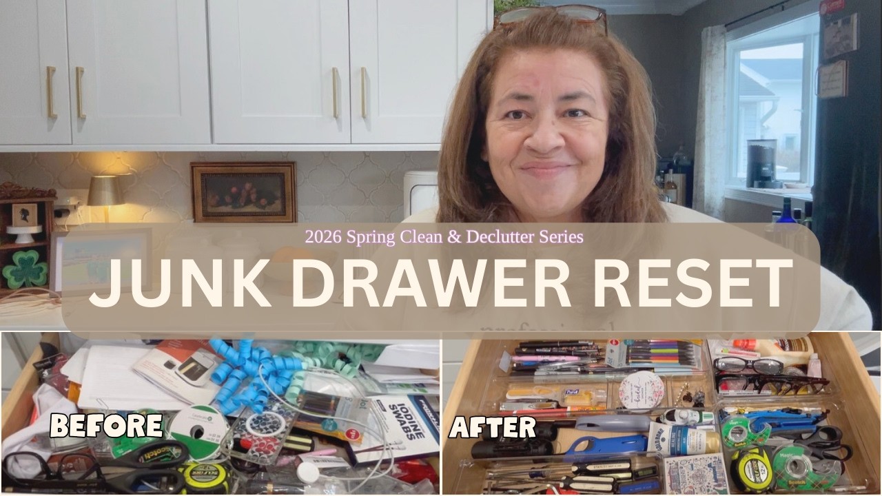 Spring Clean & Organize Series 🌸 | Junk Drawer Reset