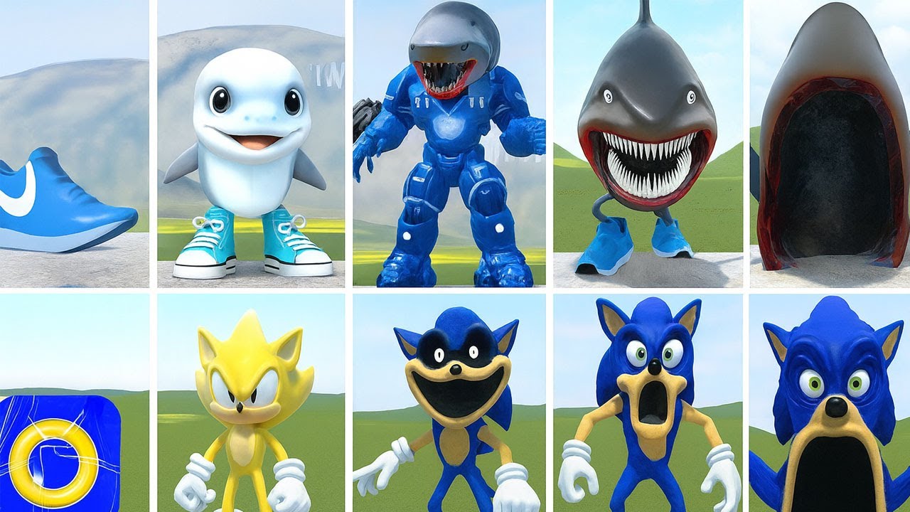 ALL SPRUNKI SONIC DEER 99 NIGHT VSALL TRALALELO TRALALA POPPY PLAYTIME CHAPTER 4 In Garry's Mod