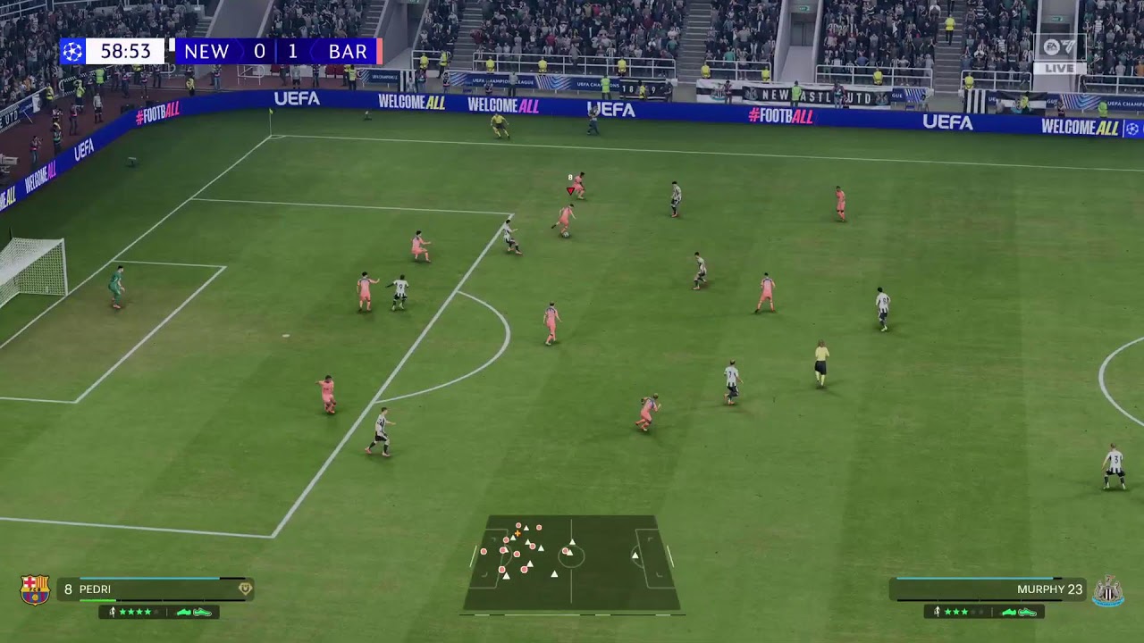 Barcelona Vs Newcastle