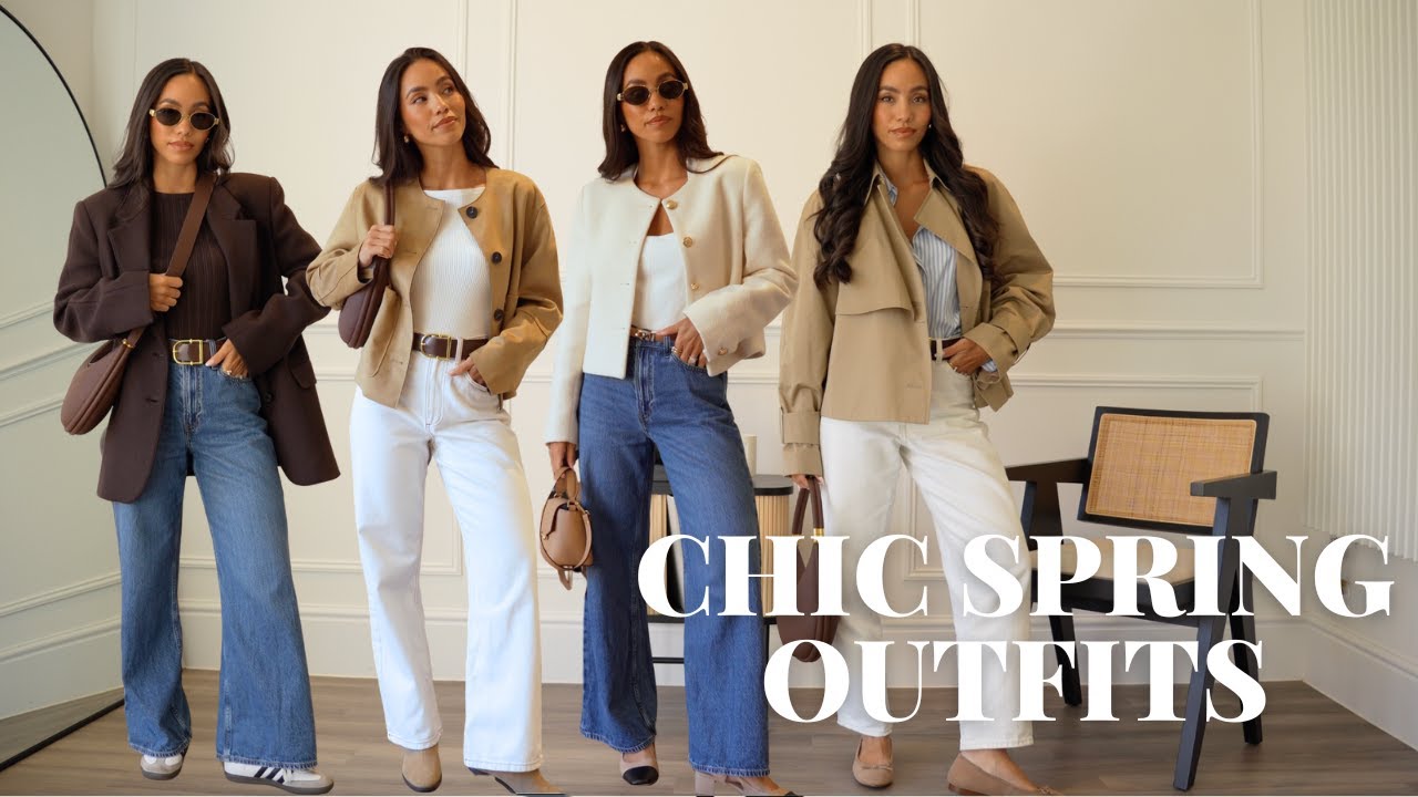 SPRING NEW IN | CLASSIC AND CHIC SPRING OUTFITS, SPRING LOOKBOOK