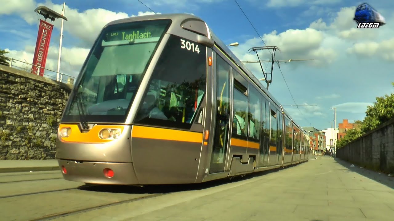 Trams in Dublin 🇮🇪 Ireland - 23 August 2022