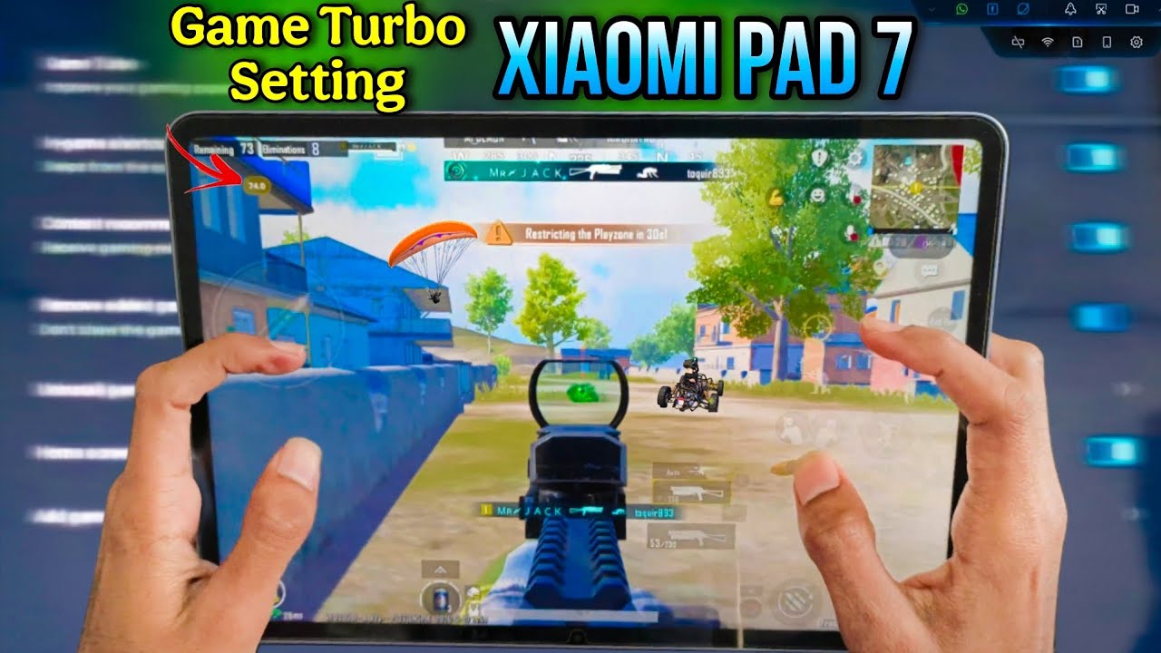 Fix Frame Drops in Xiaomi Pad 7 ll Game Turbo Setting Leg Issue Fixed ✅ ll Xiaomi Pad 7 pubg test 