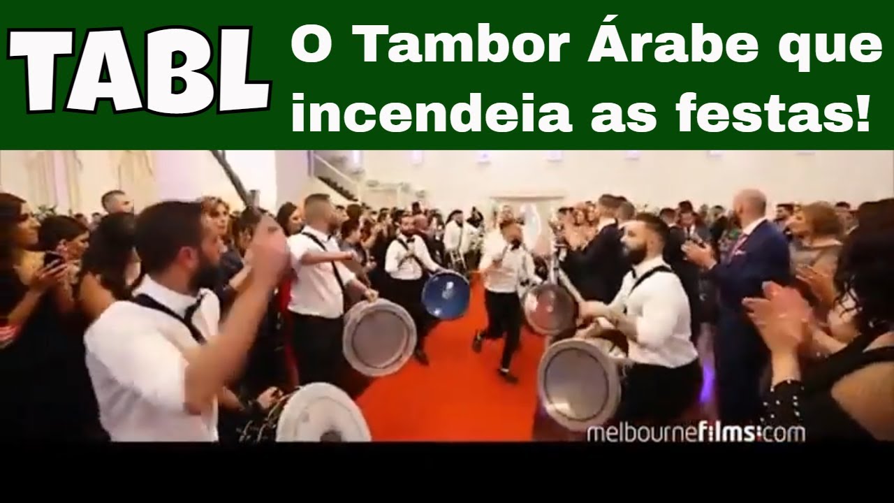 TABL, tambor ÁRABE que incendeia as festas!