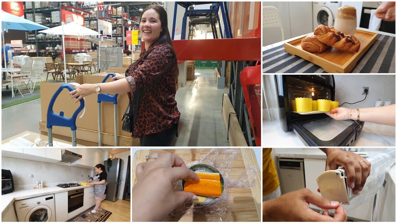 ندمت لي مختاريتوش من الأول فعلا النتيجة أحسن ✅️ جربت الكاب كيك فالمقلاة الهوائية 🌺 لانش بوكس اليوم