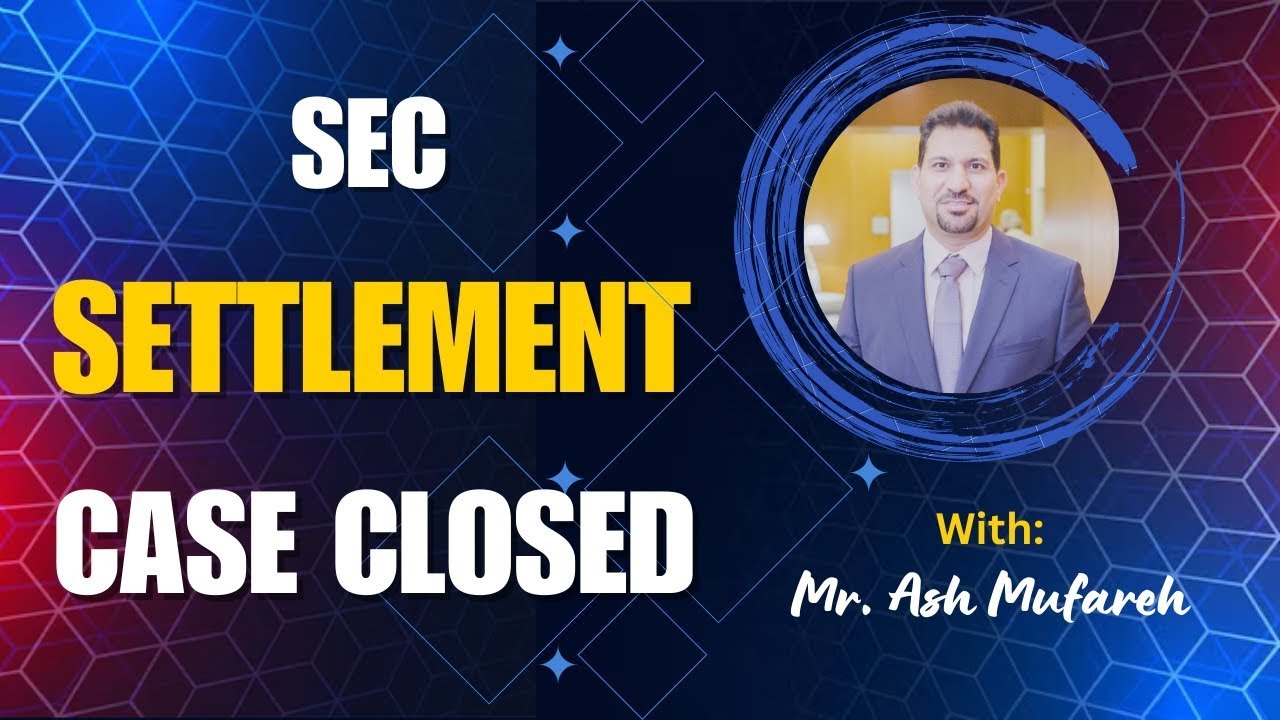 Official and Final: ONPASSIVE SEC SETTLEMENT with Mr. Ash Mufareh #ONPASSIVE #AshMufareh