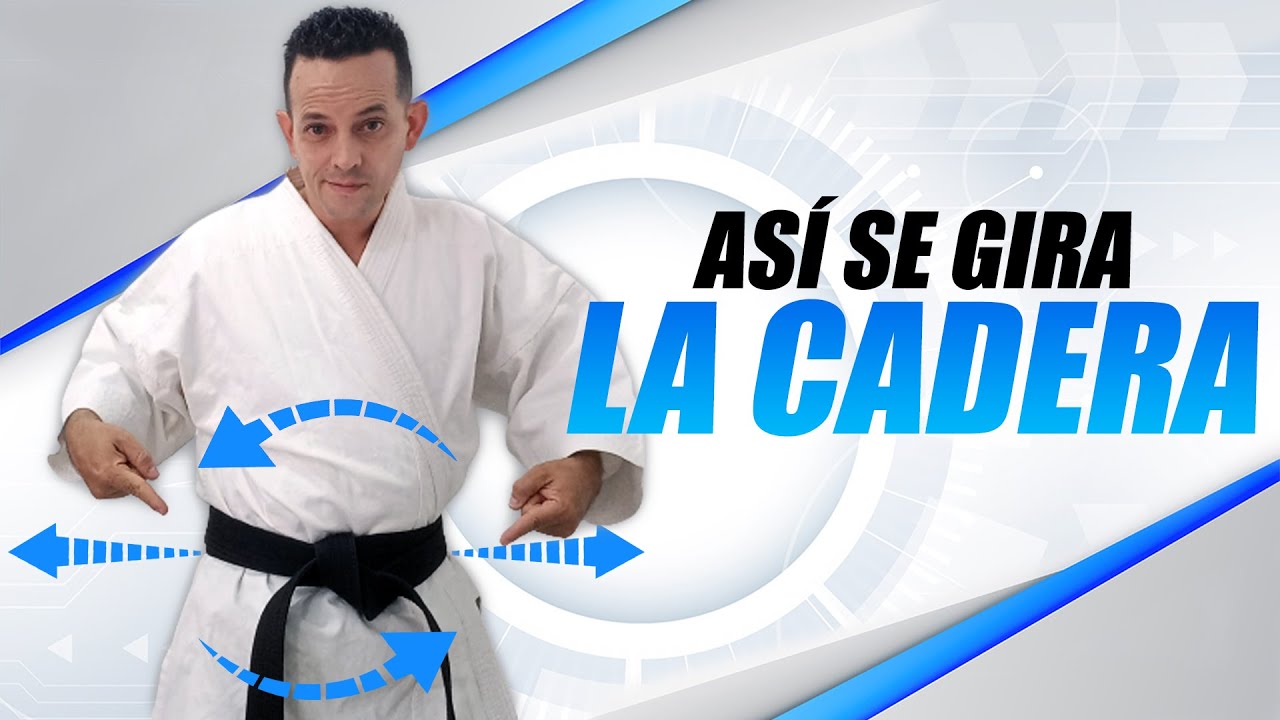 🔄 Cómo girar la cadera en Karate