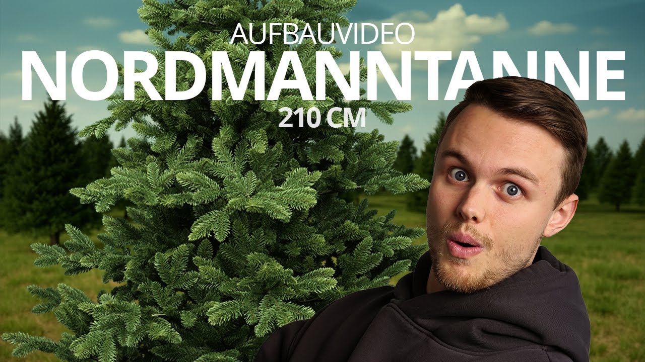 ArtiTree Nordmanntanne aufstellen – So baust auch du deinen 210cm Baum ganz easy auf