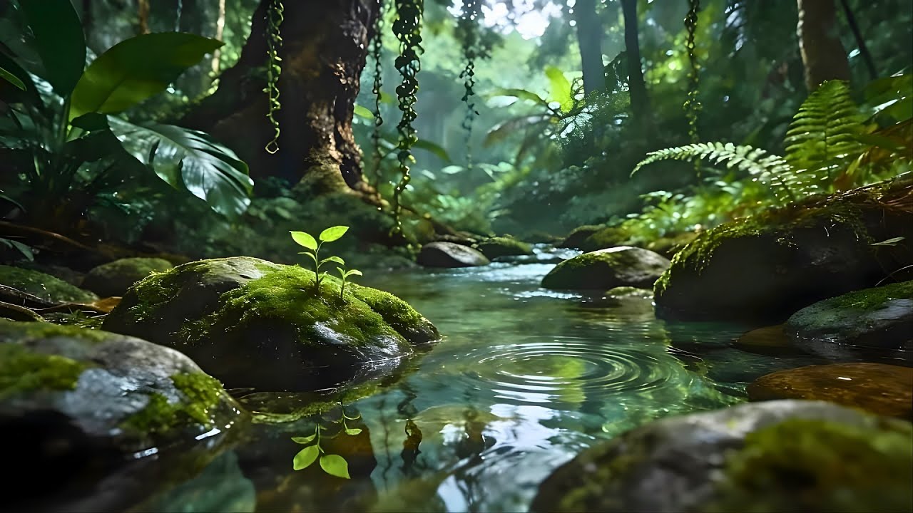 🍃 Beautiful Relaxing Music Stress Relief - Soothing Nature to Stop Overthinking & Anxiety 🍃