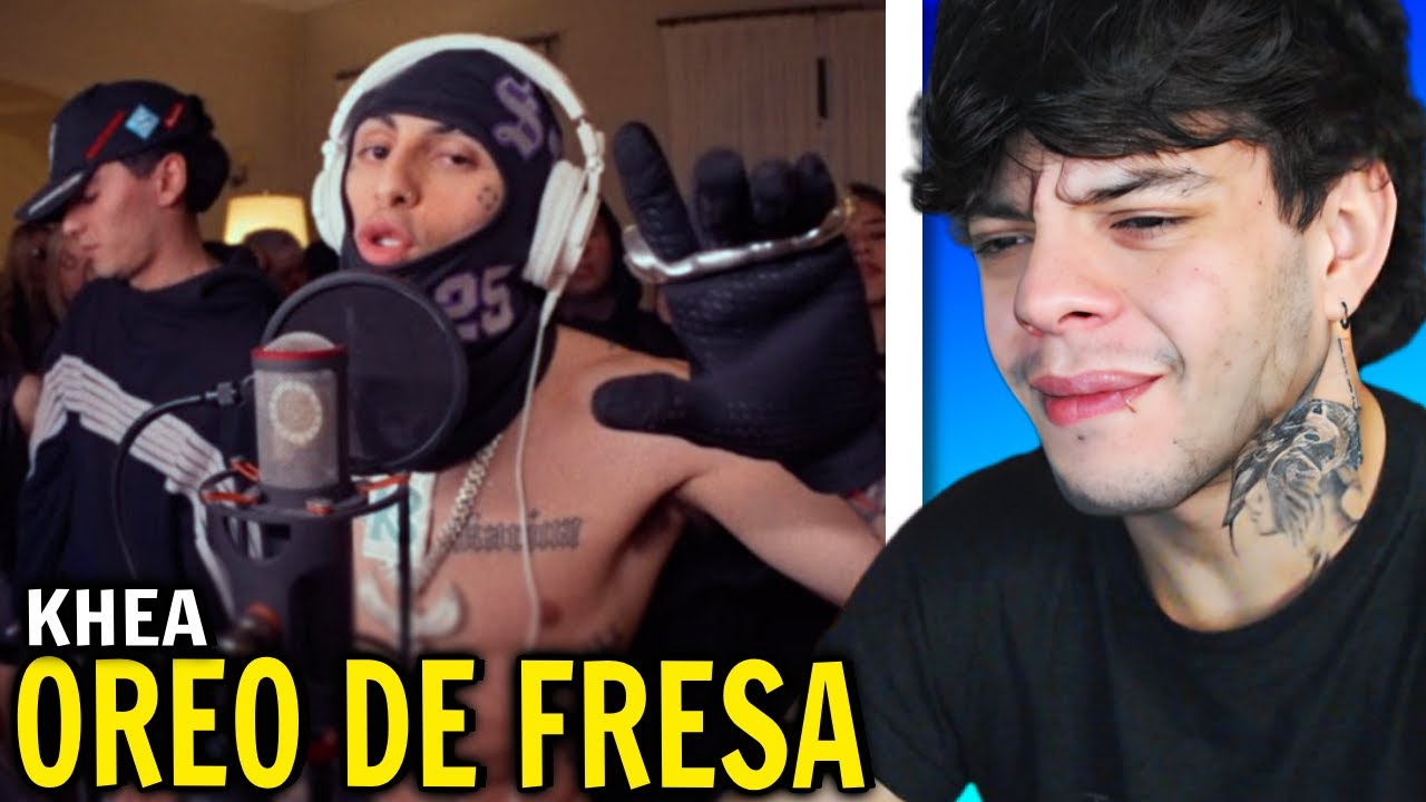 (REACCIÓN) KHEA - Oreo de Fresa (Official Video)