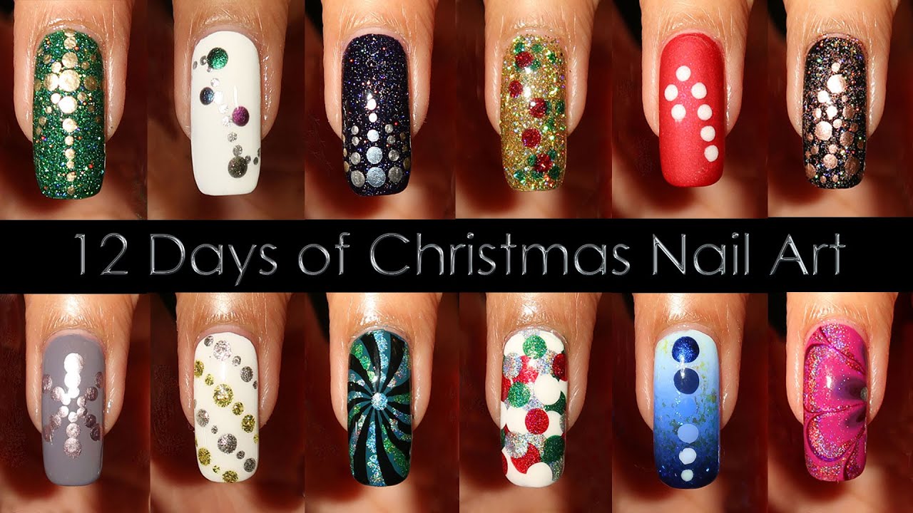 Nail Art Compilation | 12 Days of Christmas 2021 | MSLP