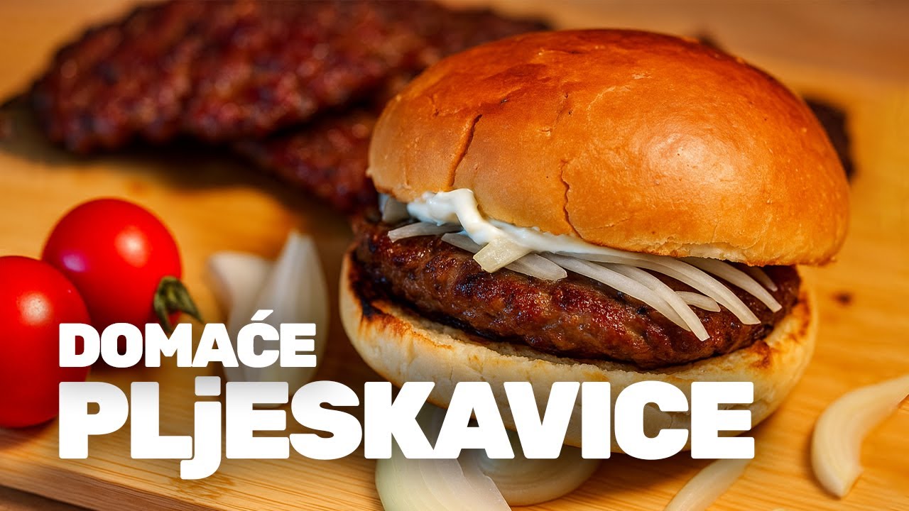 Kako napraviti NAJSOČNIJE pljeskavice na roštilju kod kuće!