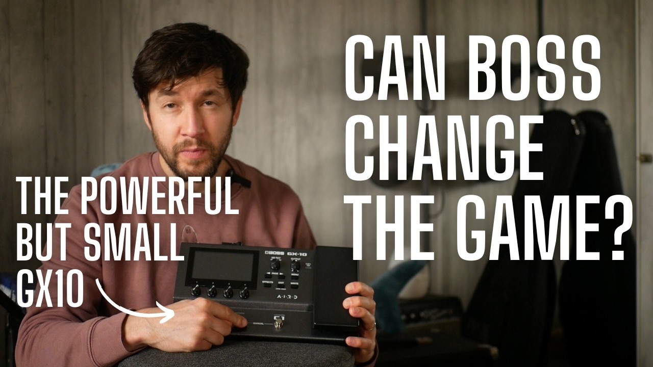 The BOSS GX10 - Can Boss Change The Game With This Powerful but SMALL Unit?