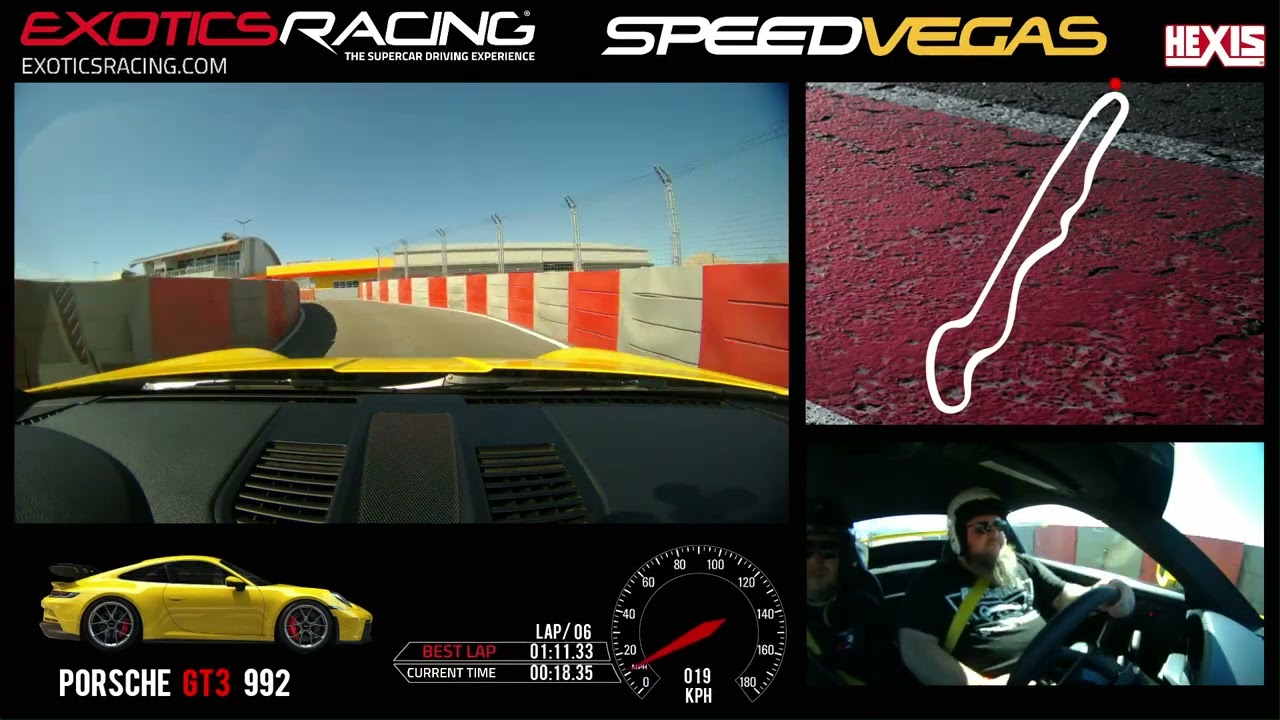 SPEEDVEGAS - EXOTICS RACING - Porsche GT3 992 - Feb 2023
