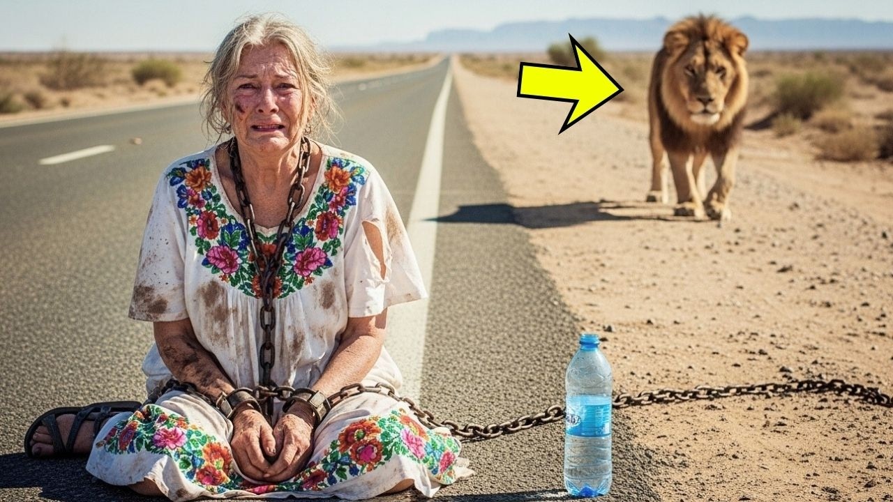 HIJO MILLONARIO encadena a su MADRE ANCIANA en el DESIERTO para que SUFRA, pero el LEÓN SE ACERCA y…