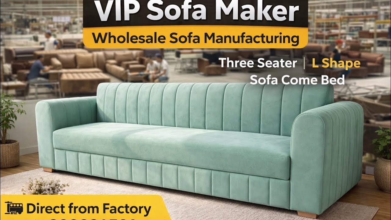 Upgrade Your Living Room with VIP Sofa Maker #SofaMaker#SofaWork#LuxurySofa#NewSofaDesign#sofaclub 