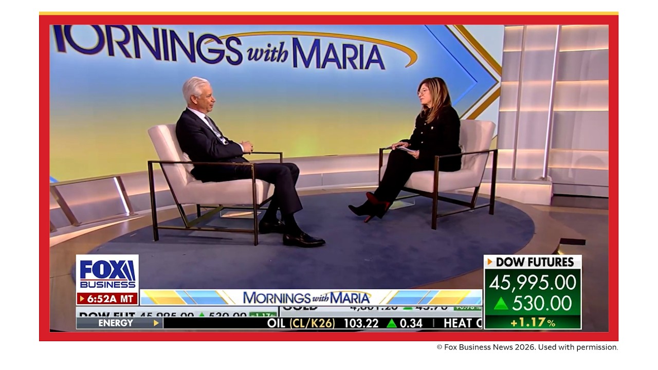 Charlie Scharf speaks with Fox Business&rsquo; Maria Bartiromo