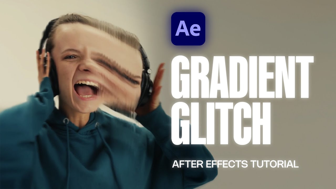 How to Apply Gradient Time Displacement Glitch in After Effects