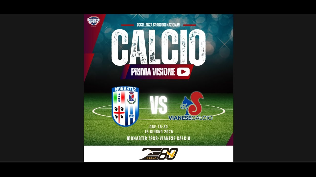 Eccellenza -  Finale di ritorno play-off nazionali Monastir-Vianese 2-0 - Prod. Directa Sport Tv