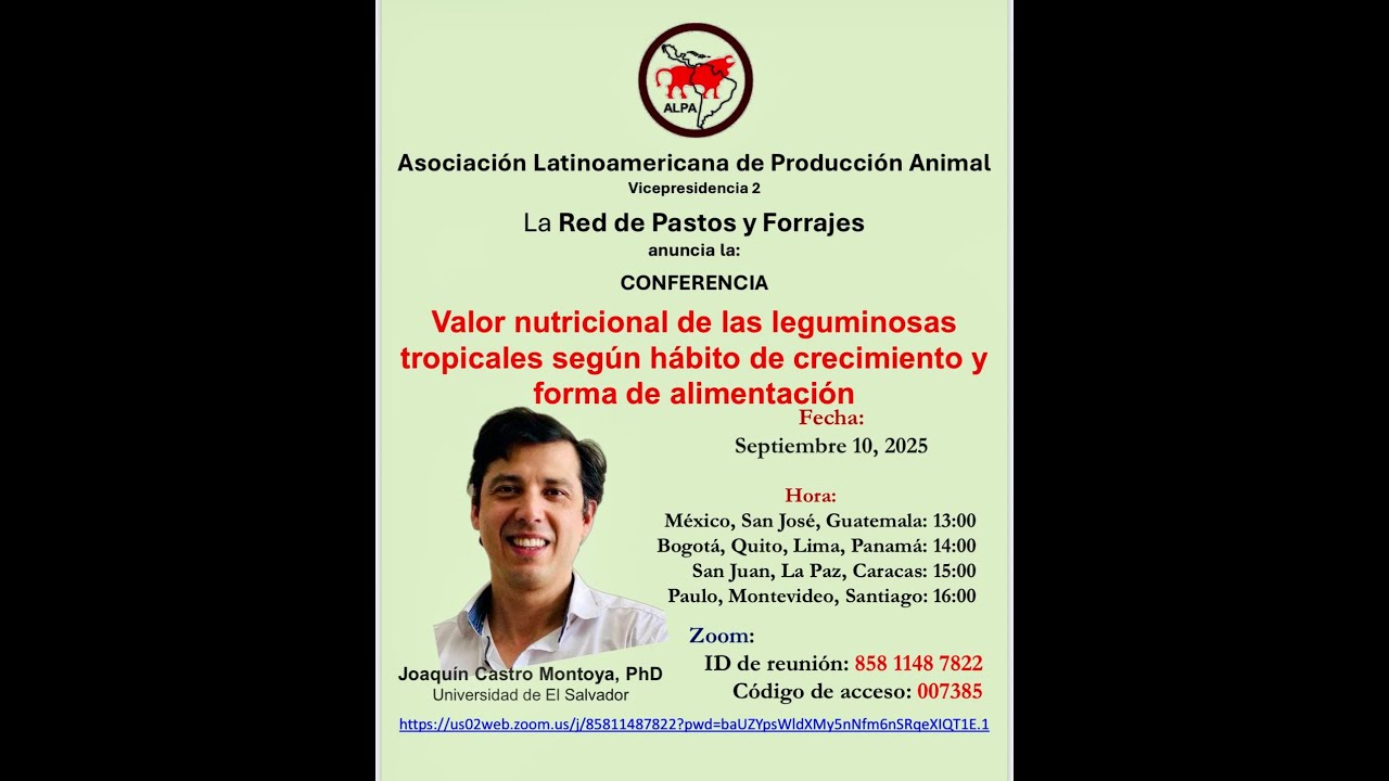 Valor nutricional de las leguminosas tropicales según hábito de crecimiento y forma de alimentación