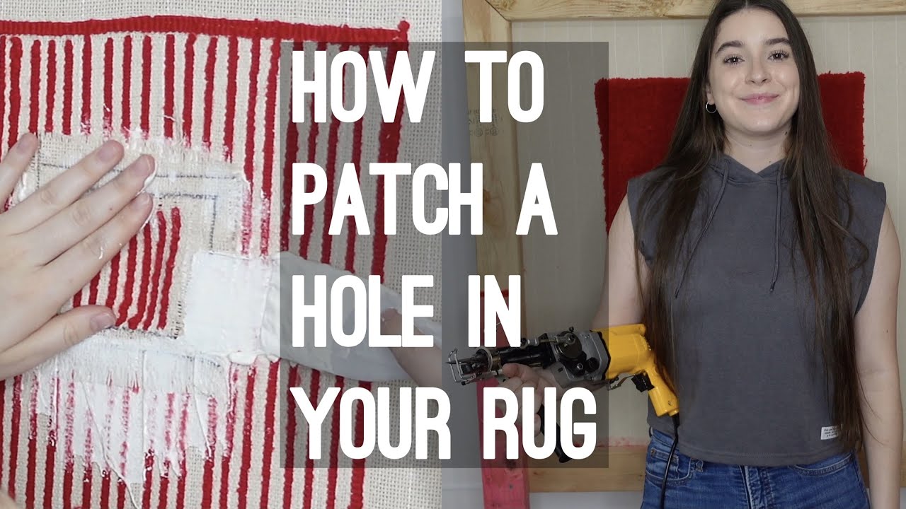 How to Patch a Hole in Your Rug