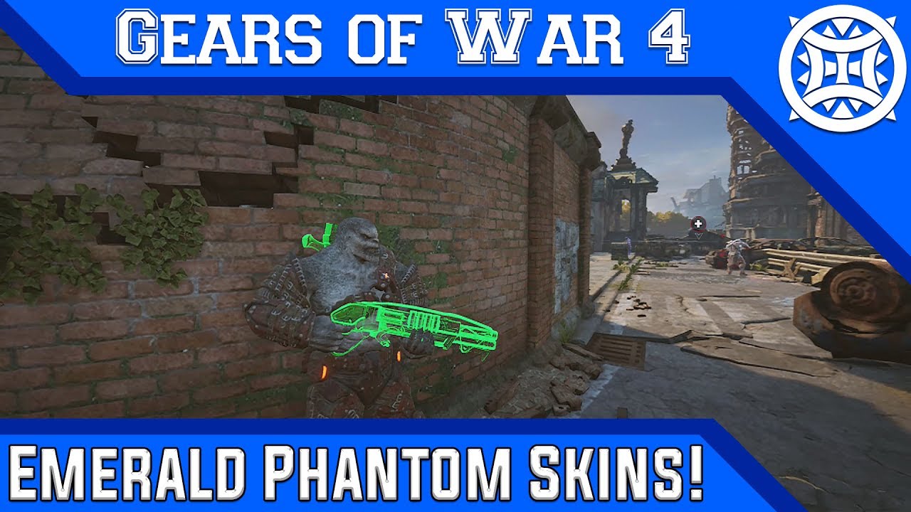 Gears of War 4 | Emerald Phantom Skins Showcase + Ben Carmine! [HD]