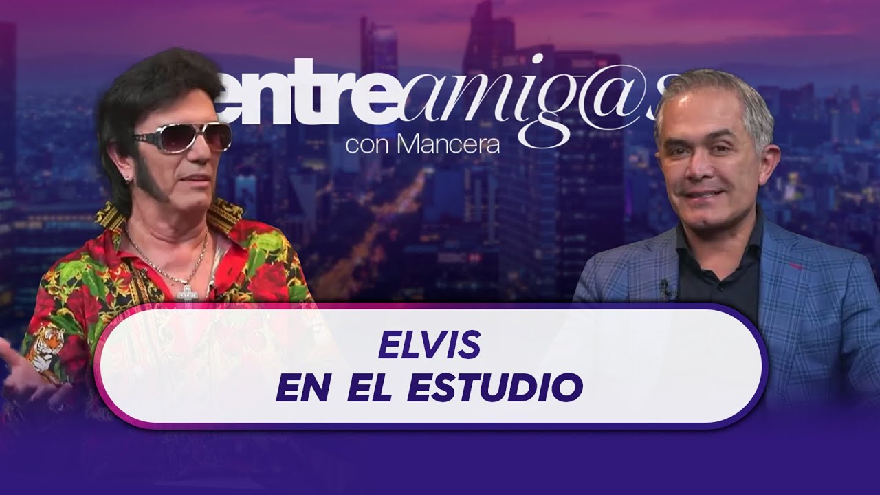 “Ya te la estamos creyendo”: Héctor Ortiz canta Elvis en vivo | Entre amigos con Mancera