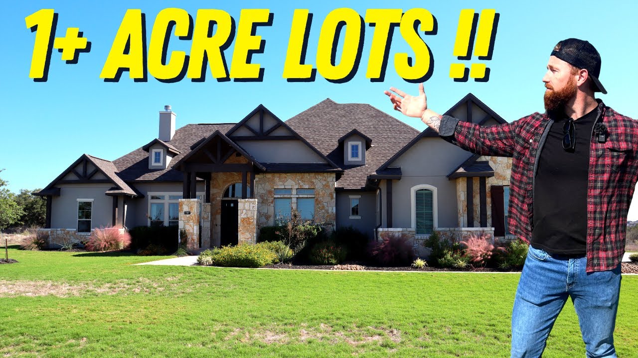 The Best New Luxury Neighborhood Near San Antonio Texas: TONS Of Space!