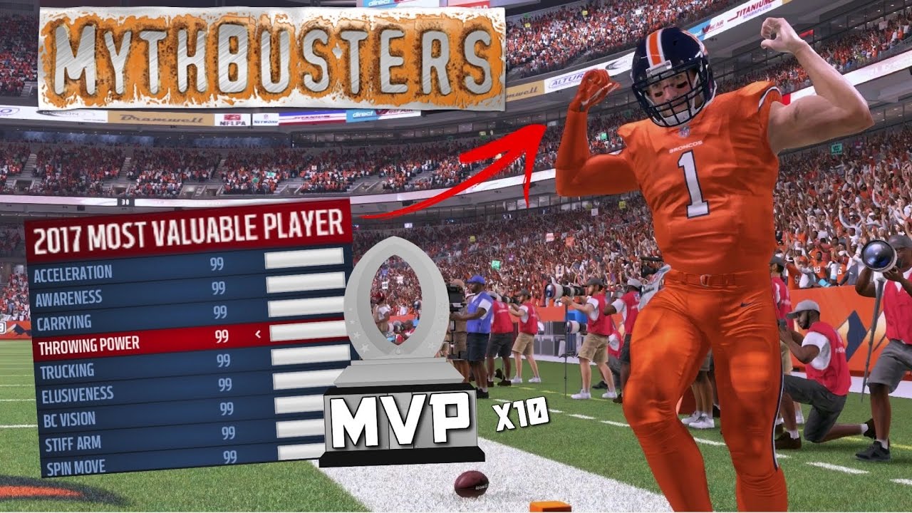 WOULD A MAXED OUT 99 OVR. QB WIN MVP EVERY YEAR?? Madden 17 Mythbusters