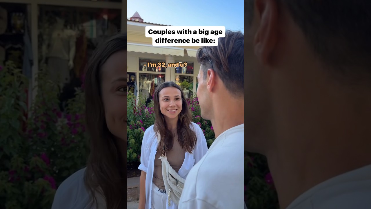 What is the optimal age difference for you? #couples #comedy #joke #couplegoals #relationships #fun