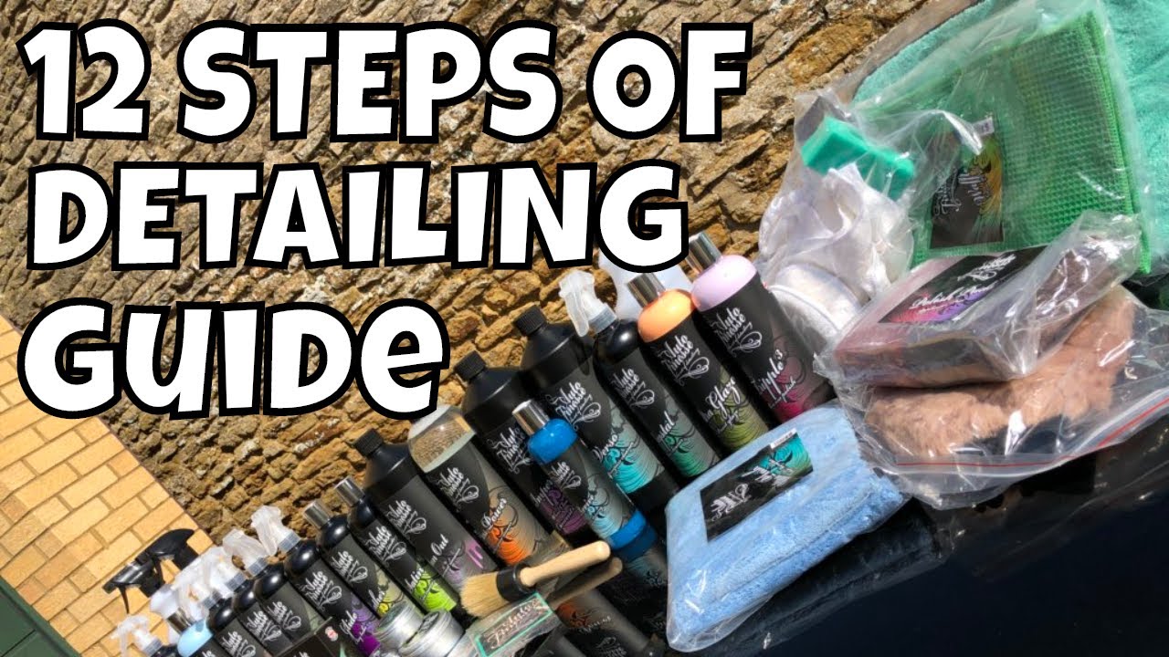12 Steps Of DETAILING Guide, For Beginners - How To Wash Your Car!