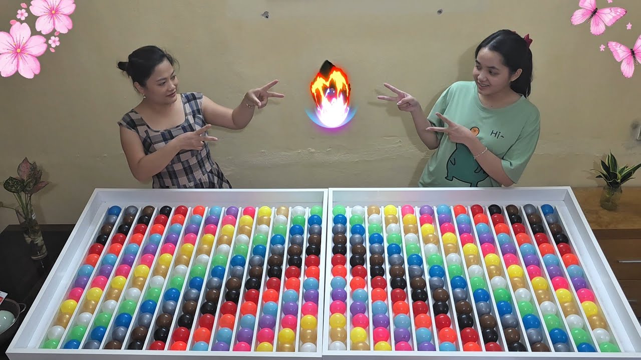🎮 Color Ball Sorting Game 🎧 | Satisfying ASMR & Puzzle Duel – Who’s the Winner? 🆚