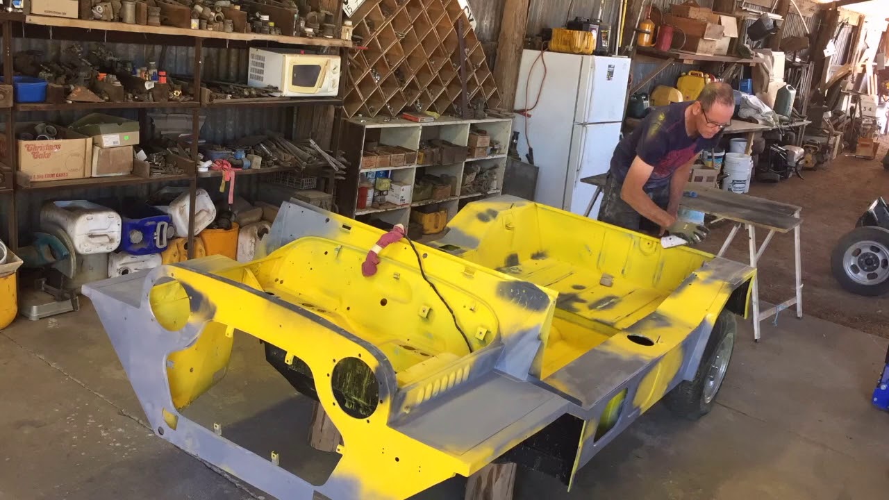 The Moke Part 2 - Paint Shop