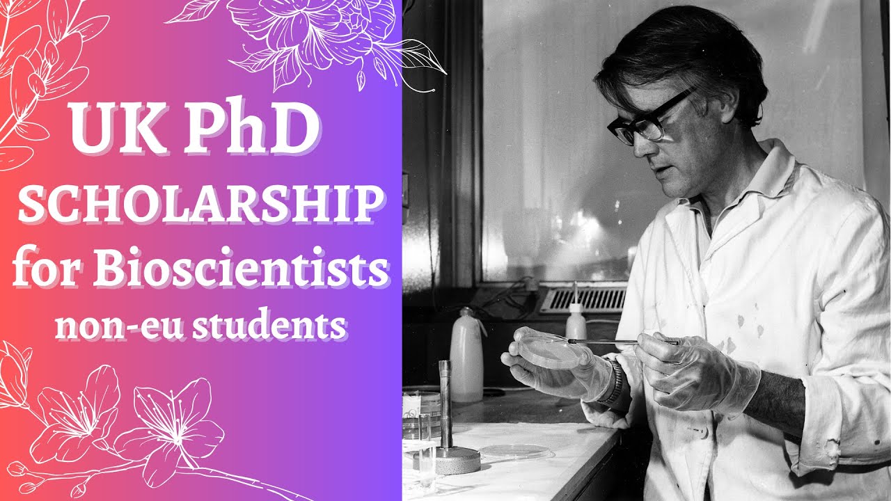 PhD scholarship in the UK for international students in Biosciences // Darwin Trust