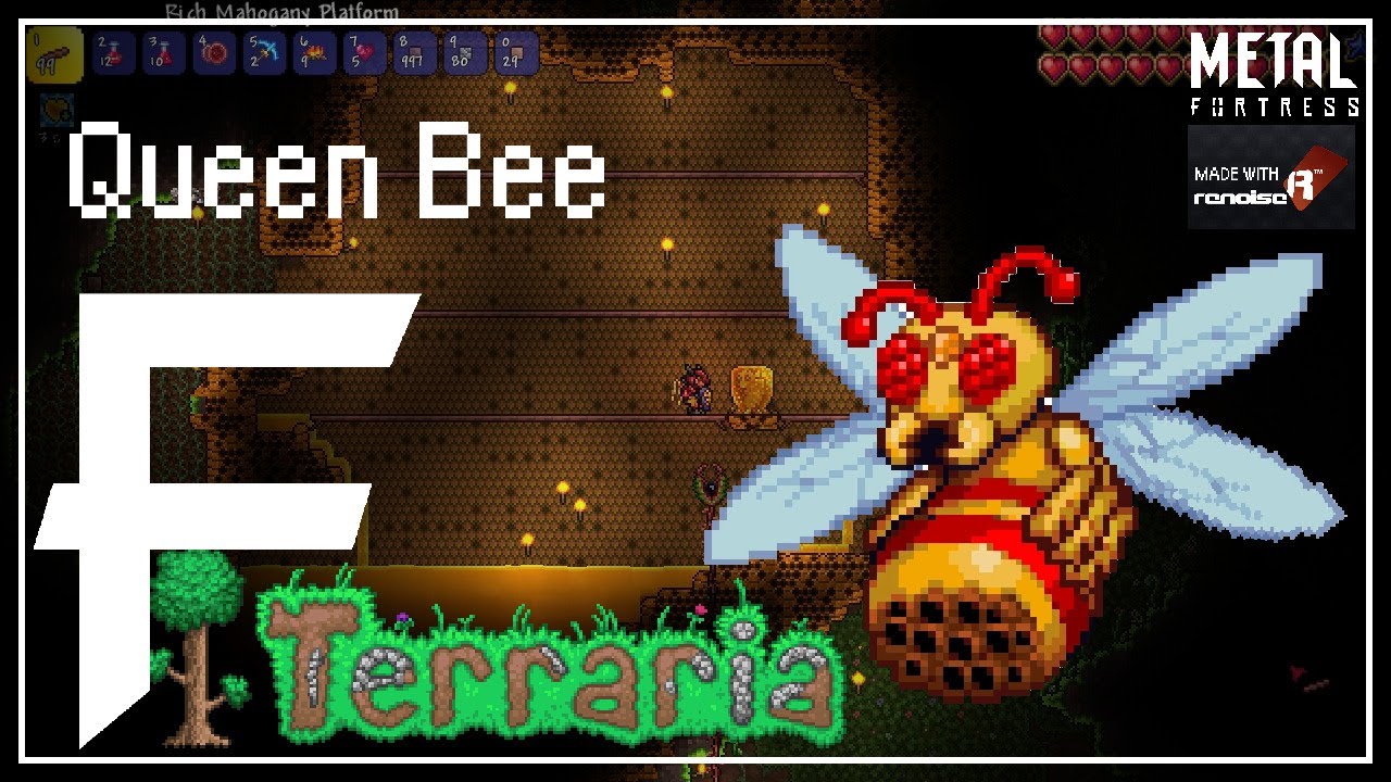 Queen Bee (Terraria) [Metalstep Remix] || Metal Fortress