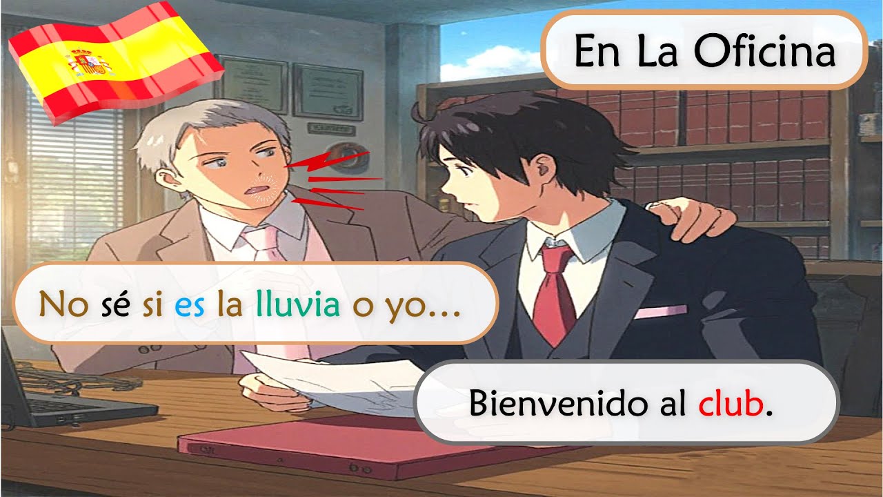 Diálogo entre Compañeros de Trabajo en Español | Listening para Nivel Intermedio | parte 1