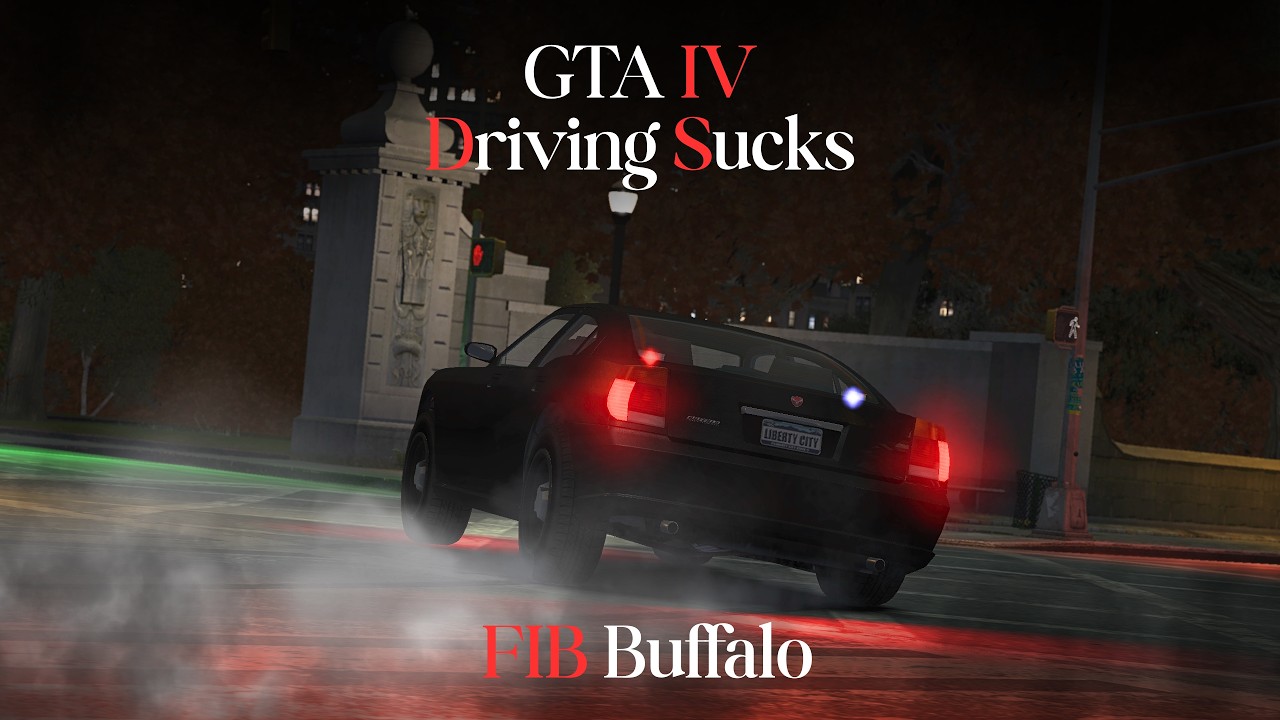 GTA IV - Driving Sucks (Or does it?) - #14 - FIB BUFFALO