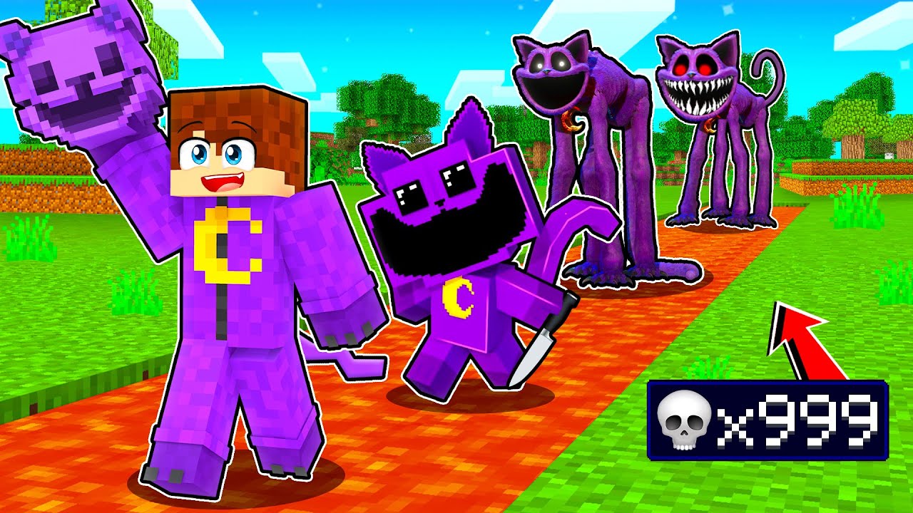CO KAŻDĄ ŚMIERĆ CATNAP STAJE SIĘ STRASZNIEJSZY w Minecraft!