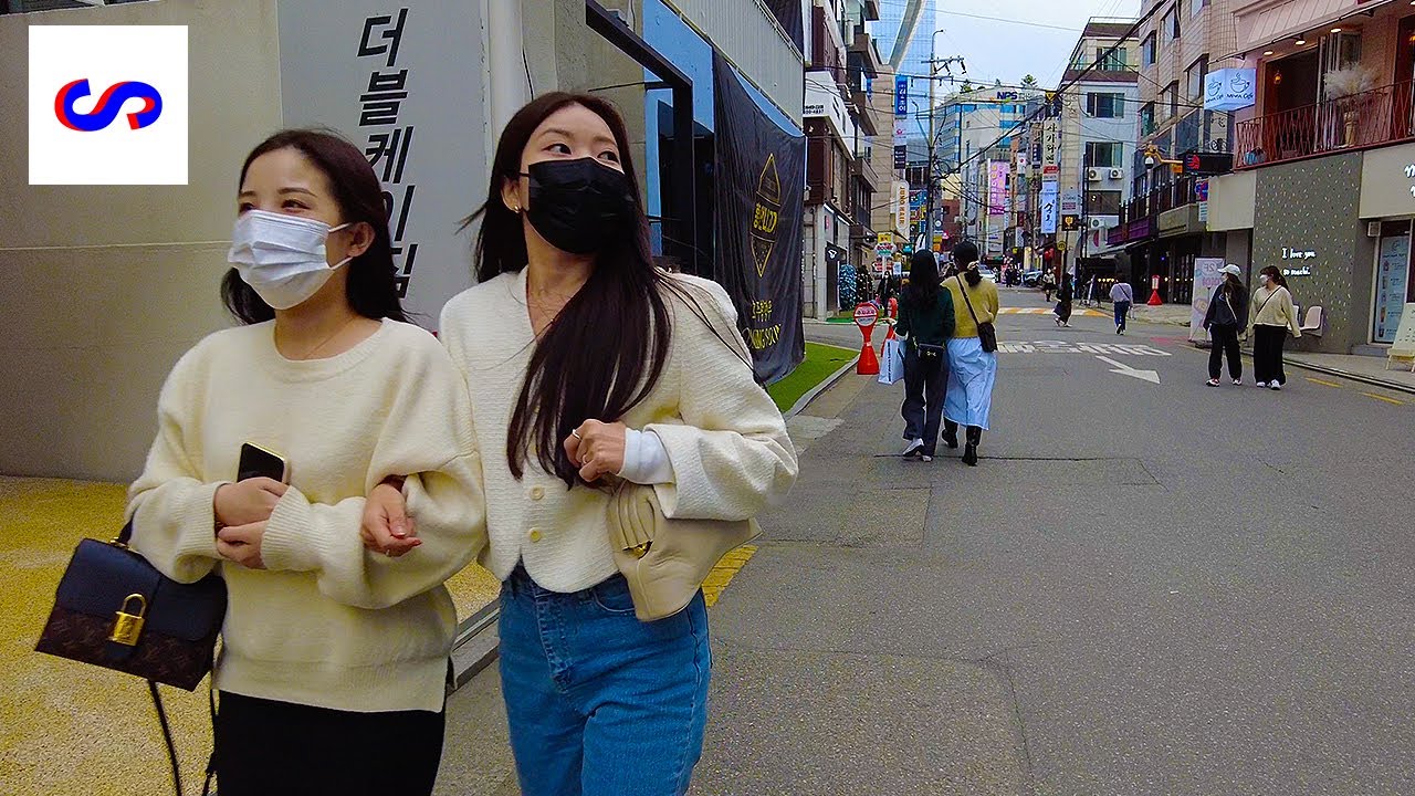 【4K】 Walking Garosu-gil - Sinsa-dong - Autumn Afternoon│Seoul, Korea