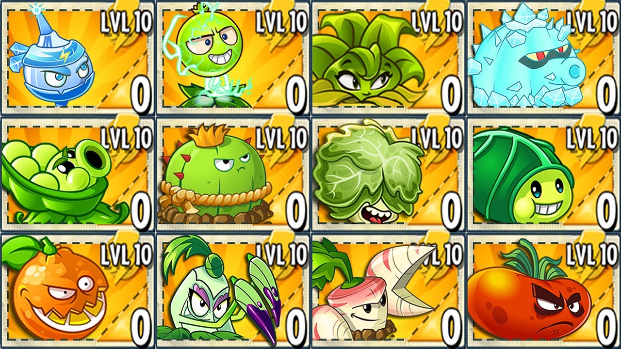 All NEW PREMIUM Plants Power-Up vs All Zombies (Ancient Egypt) - Plants vs Zombies 2 (PVZ2)