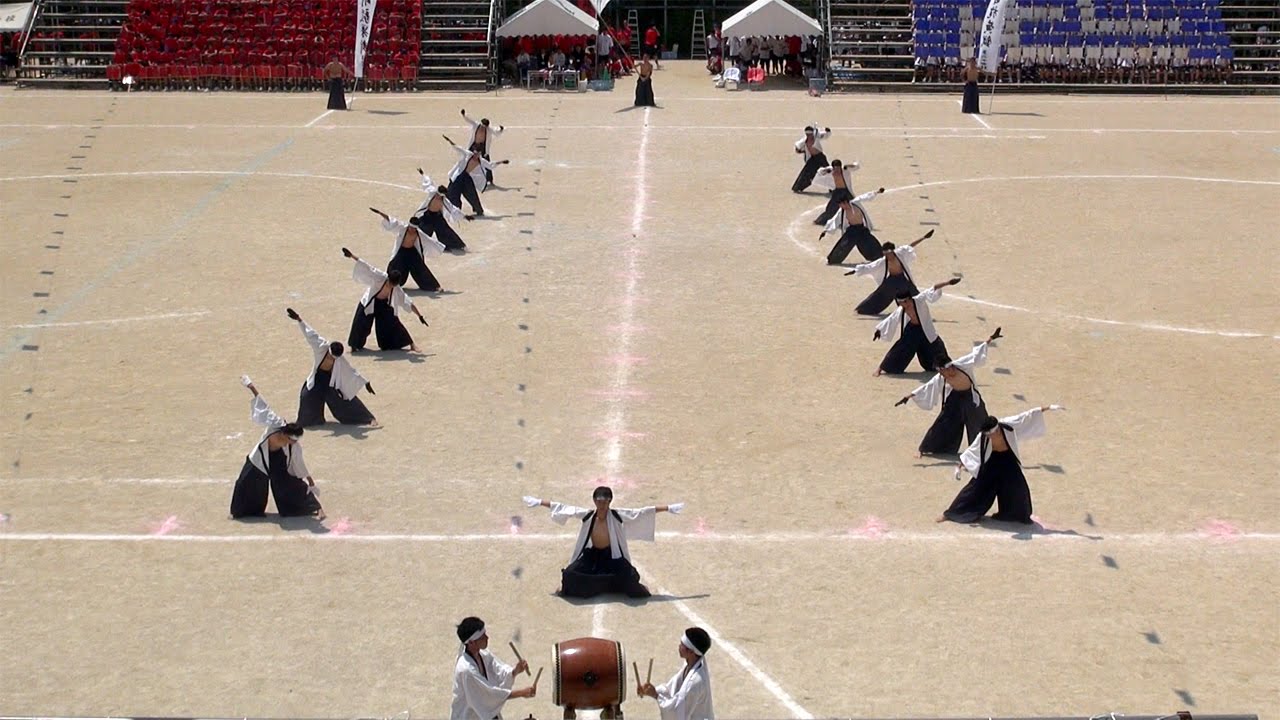 上智福岡　体育祭　64期　白ブロック　演舞