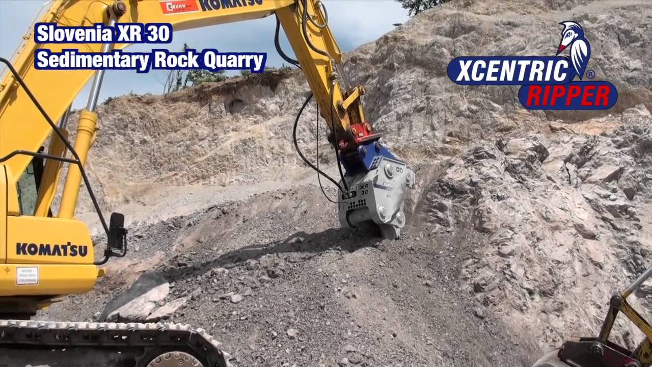 Slovenia XR30 Sedimentary Rock Quarry - Xcentric Ripper